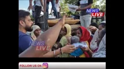 বানবিধ্বস্ত নেপালী খুঁটিৰ শ শ আশ্ৰয়হীন পৰিয়ালৰ কাষত দুই মানৱ দৰদী ব্যক্তি জয়ন্ত দত্ত, প্ৰসেনজিৎ ফুকন