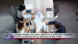 01 PENSION AND SALARY COMBINATION: SENATE APPROVES 85% CUT TO SERVICE AND MILITARY PENSIONS