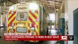 Chesterfield prepares for stretch of scorching temperatures