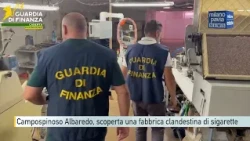 Campospinoso Albaredo, clandestine cigarette factory discovered