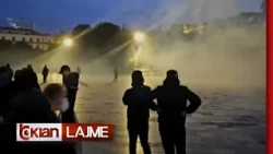 Tv Klan - Tirana në kaos nga protesta