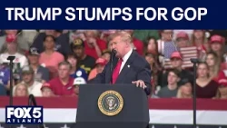 Trump stumps for Collins, Jackson in Perry rally | FOX 5 News