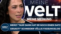 GERMANY: Merz? "But then he said one more thing!" Anna Schneider completely stunned!