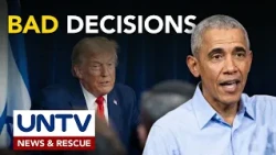 Obama, binatikos ang Iran war at mga desisyon ni Trump; POTUS, tinawag na ‘incompetent’ si Obama