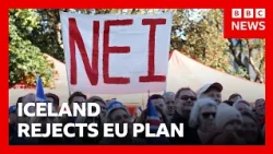 Iceland on track to reject EU referendum as counting nears end | BBC News