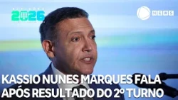 Kassio Nunes Marques fala sobre resultado do 2º turno e demora sobre prorrogação