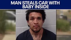 Texas man arrested for stealing car with baby inside | FOX 7 Austin