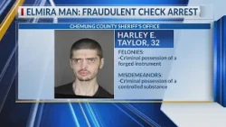 Sheriff: Elmira man charged after cashing fraudulent check