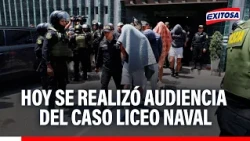 🔴🔵 'Liceo Naval' case hearing held: main witness and teacher in charge testified