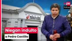 Minister of Justice confirms decision on Pedro Castillo: "There is no pardon or clemency"