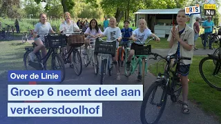 Groep 6 neemt deel aan verkeersdoolhof | Over de Linie