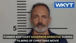 Former Kentucky governor arrested during filming of Christmas movie