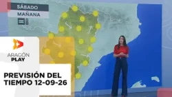 Weather forecast for Aragon, Saturday, September 12