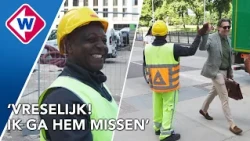 Vrolijke verkeersregelaar Mike neemt afscheid