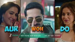 Pati Patni Aur Woh Do | World Television Premiere | 26th Sept, Sat, 8:00 pm | Zee Cinema
