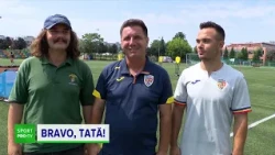 Narcis Răducan și-a adus fiul din China și împreună vor să fie ca familia Ancelotti la fotbal