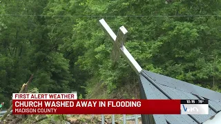 Flash flooding destroys historic Madison County church; pastor says congregation has ‘got to have...