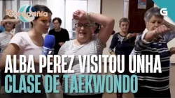 Alba Pérez visitou as MULLERES de RIBEIRA nunha clase de TAEKWONDO | EN COMPAÑIA DE LOLI