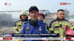 Lautan Api Lumat Gudang Biji Plastik di Tangerang #beritasatu