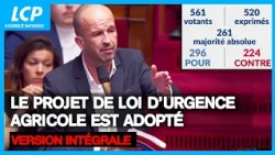 Loi d'Urgence Agricole : Les Débats Complets à l'Assemblée (2h50) - 21/07/2026