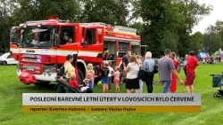 LOVOSICE: Poslední Barevné letní úterý bylo červené