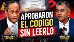 Amadeo Peralta advierte: “Si aplican el Código como está, faltará cárcel