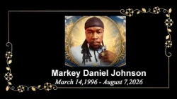 Death Announcement - Markey Daniel Johnson