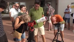 L'eclipsi, accessible també per a persones invidents en una experiència sensorial