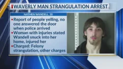 Police: Waverly man arrested for strangling, assaulting woman in Sayre