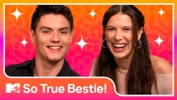 Millie Bobby Brown & Louis Partridge’s Fan Edit Requests Are Iconic 👀 | So True Bestie | MTV Movies