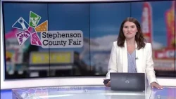 The Beef Corral has all things beef cooking up at its stand at the Stephenson Co. Fair