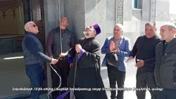 10 10 26 Օծվեց Լճաշենի նորակառույց սուրբ Մարիամ եկեղեցու խաչերն ու զանգը: