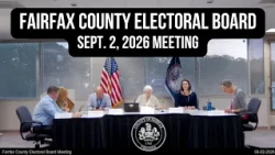 Fairfax County Electoral Board Meeting (Sept. 2, 2026)