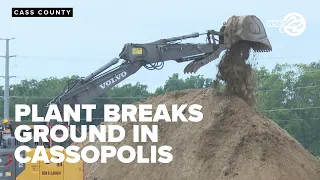 Fiberglass manufacturing plant breaks ground in Cassopolis