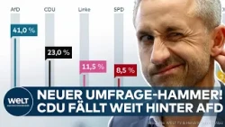 SAXONY-ANHALT: Shocking New Poll! AfD Extends Lead! CDU Falls Further Behind