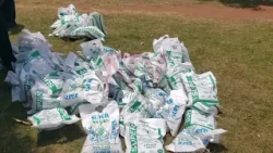 Drought-hit women in Agago receive food relief