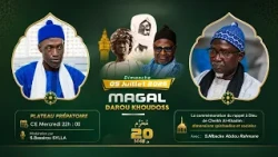 Plateau Préparatoire du Magal Darou Khoudoss 20 Mouharam Édition 2026