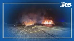 Fuel tanker crashes near Walla Walla