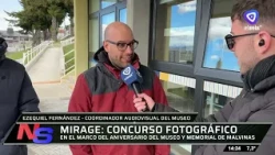 Las fotos del Mirage ganadoras en el concurso estarán en el museo y memorial de Malvinas