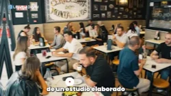 Six out of ten Spaniards go to restaurants to socialize