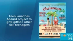 Teen launches Absurd project to give gifts to other sick teenagers