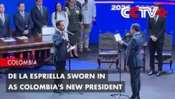 De La Espriella Sworn in as Colombia's New President