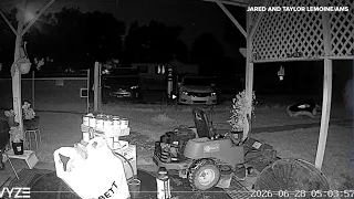 Fireball seen over Louisiana