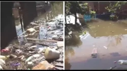 San Juan neighborhood underwater: floods continue to affect families in Presidente Franco