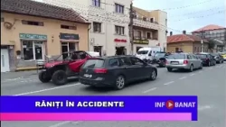 Răniți în accidente
