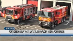 OPEN HOUSE AT ALL ISU VÂLCEA UNITS FOR FIREFIGHTERS' DAY