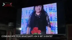 Reconocimiento a la profesora y Directora Estela Guaimas en Campo Quijano a todo Folklor
