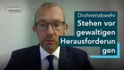 phoenix tagesgespräch mit Thomas Röwekamp zur Drohnenabwehr  | 10.08.26