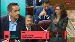 Emilio Delgado responde a Ayuso: "Esto no va de 'comunismo o libertad', va de España o buitres" -ARV