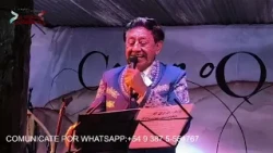 Eduardo Sajama deleito con su voz, en el homenaje de Campo Quijano a todo Folklor a los maestros